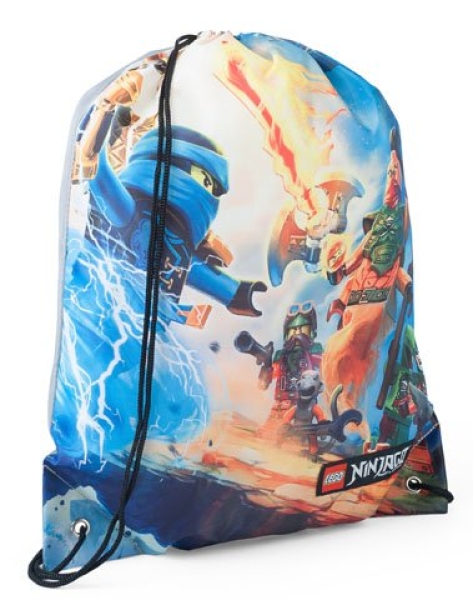 LEGO Bags, Totes, & Luggage Ninjago Lightning Battle Gym Bag (5711013052348-1)