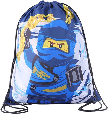 LEGO Bags, Totes, & Luggage Ninjago Jay Gym Bag (5711013073886-1)