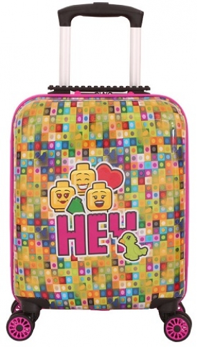 LEGO Bags, Totes, & Luggage Suitcase Trolley - Hey (5711013078683-1)