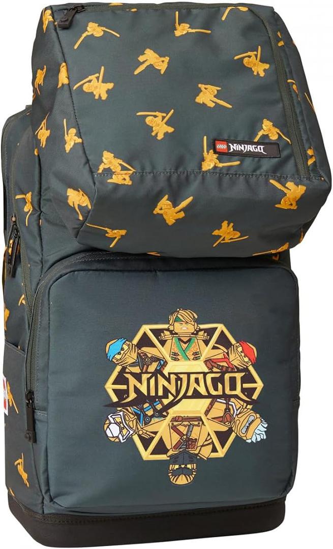 LEGO Bags, Totes, & Luggage Ninjago Golden Team Backpack with Gym Bag (5711013105242-1)