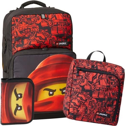 LEGO Bags, Totes, & Luggage Ninjago Kai Backpack with Gym Bag and Pencil Case (5711013105303-1)