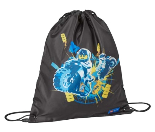 LEGO Bags, Totes, & Luggage City Race Gym Bag (5711013116255-1)