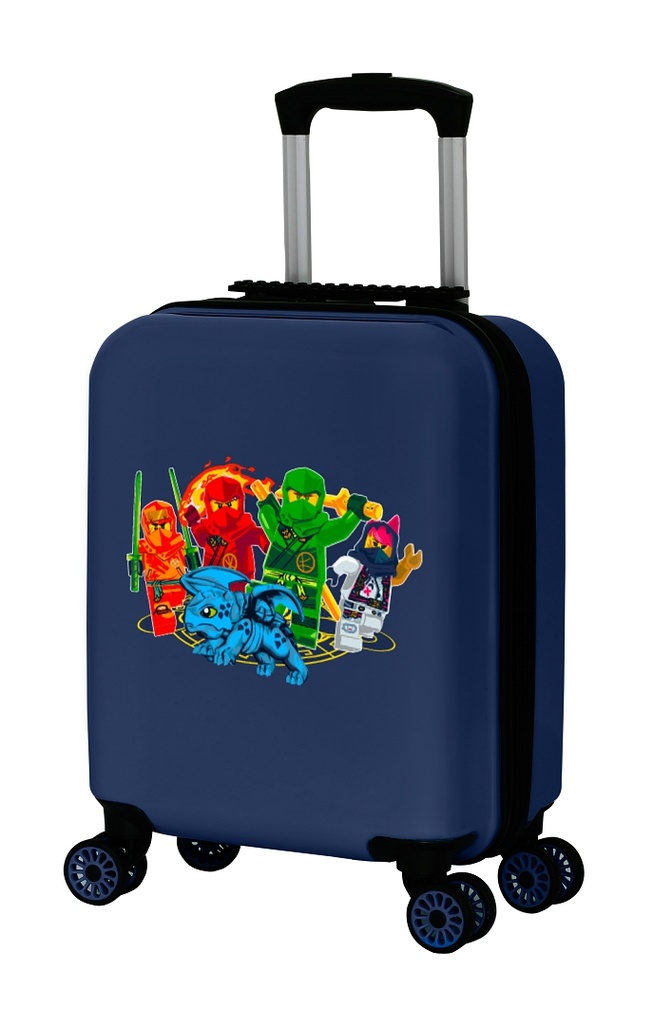 LEGO Bags, Totes, & Luggage Ninjago Family Trolley Suitcase (5711013132965-1)