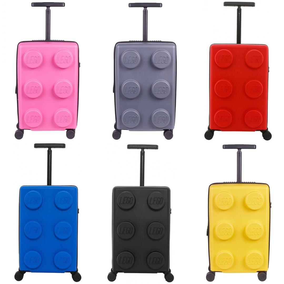 LEGO Bags, Totes, & Luggage Brick Suitcase Trolley (All Colors) (5711013136031-1)