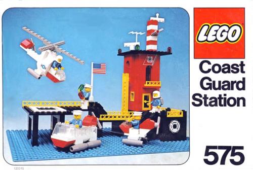 LEGO Classic Town Coast Guard Station (575-1)