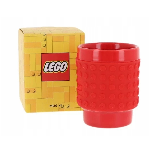 LEGO Houseware Red Ceramic Mug (575159-1)