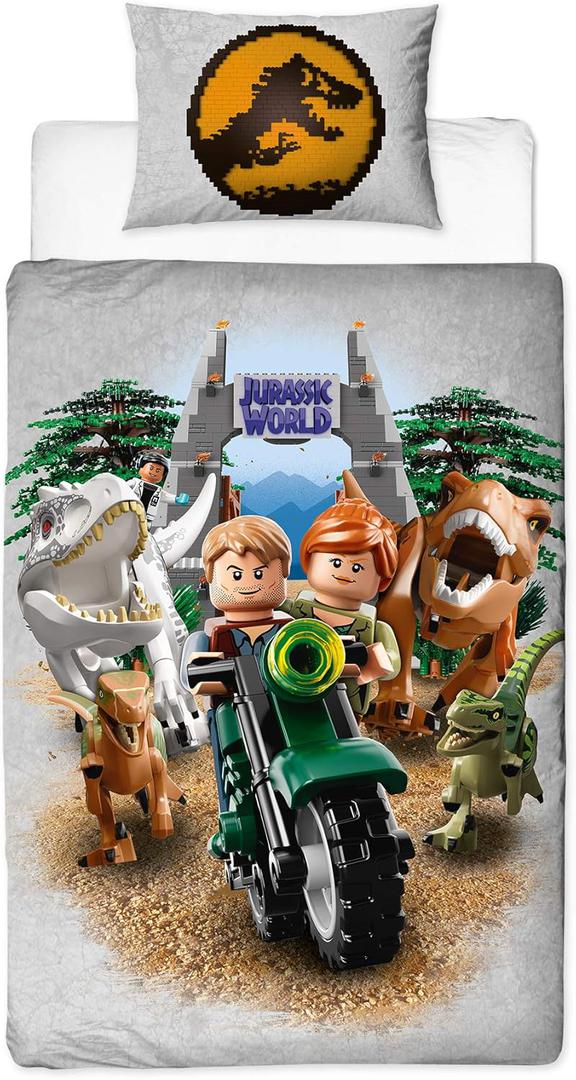 LEGO Houseware Jurassic World Duvet Set (5902729043274-1)