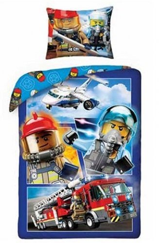 LEGO Houseware City Fire Duvet Set (5902729045087-1)