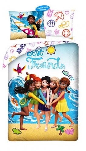 LEGO Houseware Friends Duvet Set (5902729045469-1)