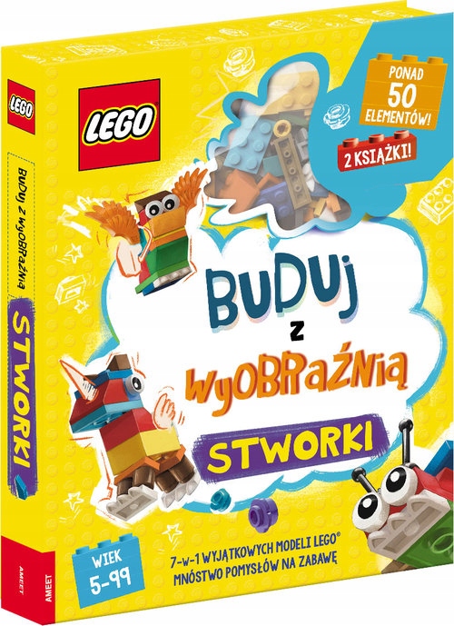 LEGO Ideas Books Buduj z wyobraźnią: Stworki (5907762001007-1)