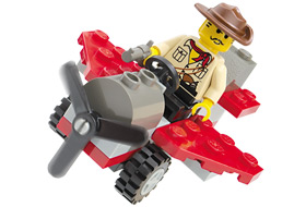 LEGO Dino Island Johnny Thunder's Plane (5911-1)