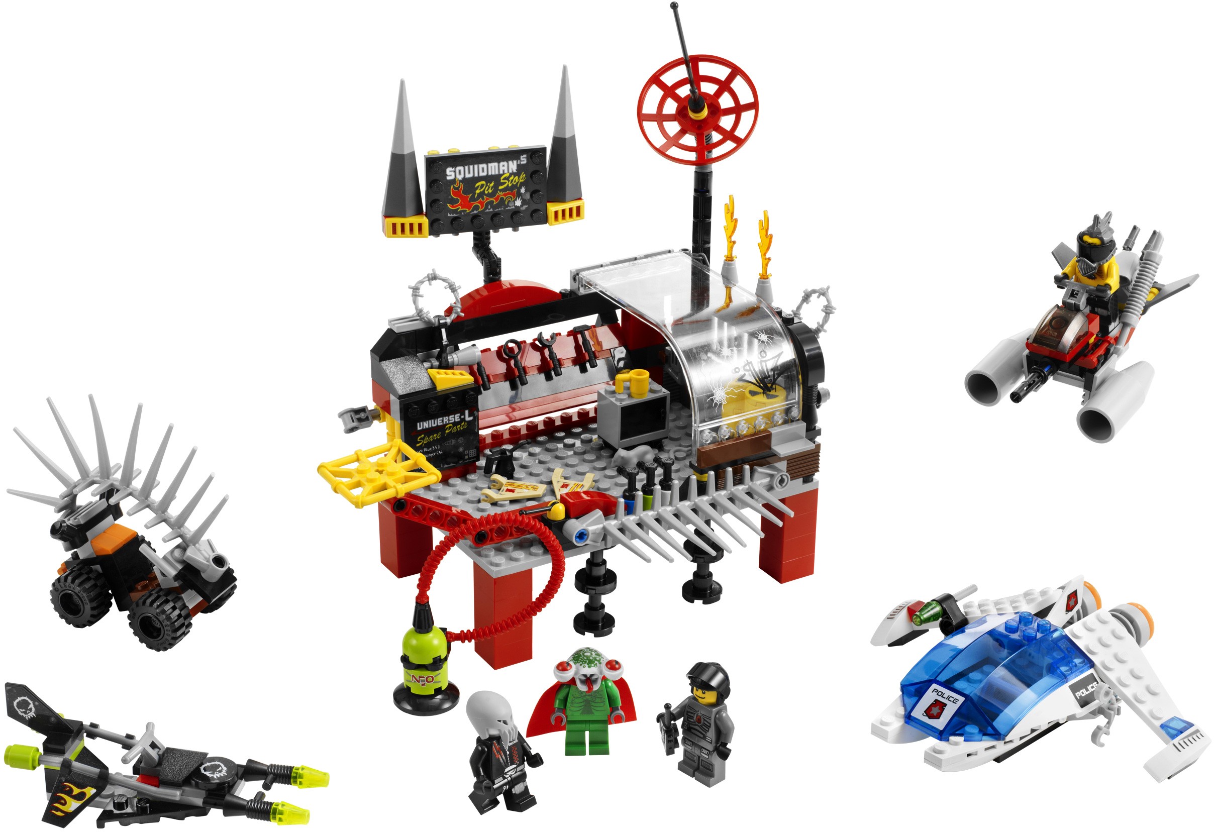 LEGO Space Police III Squidman's Pitstop (5980-1)
