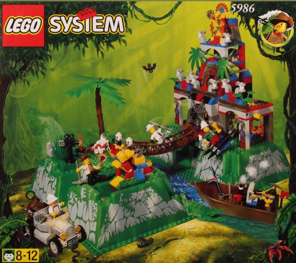 LEGO Jungle Amazon Ancient Ruins (5986-1)