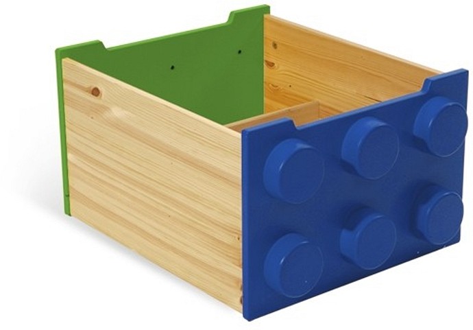 LEGO Storage Rolling Storage Box (Blue and Green) (60031-2)