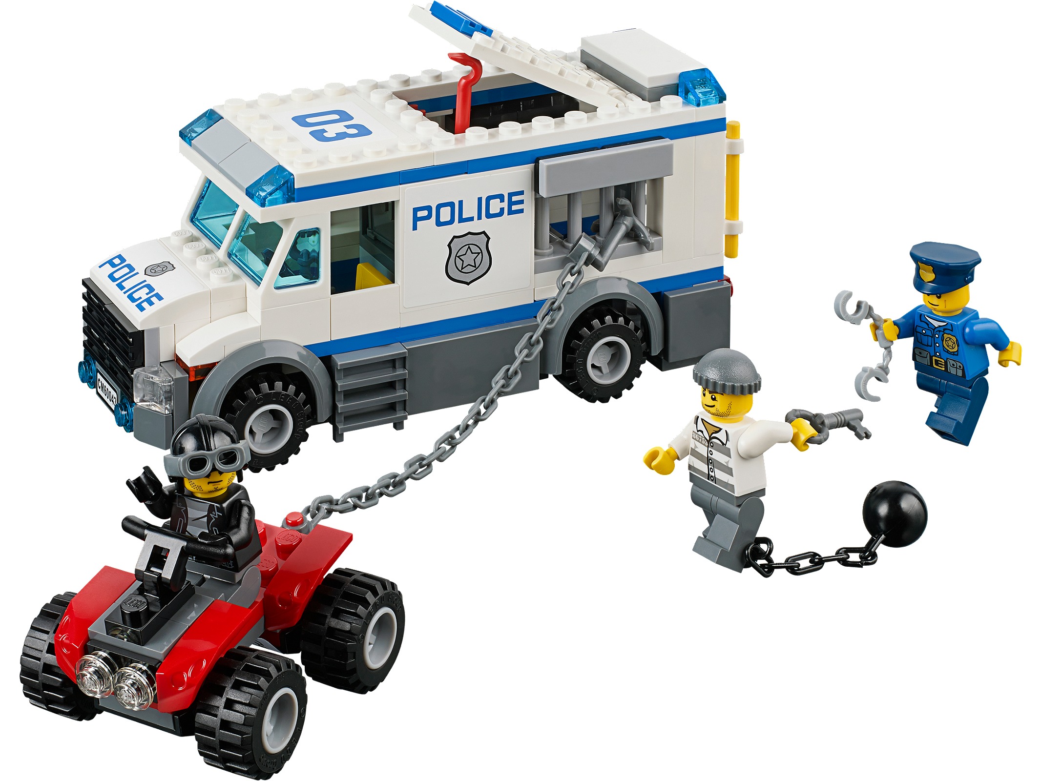LEGO Police Prisoner Transporter (60043-1)