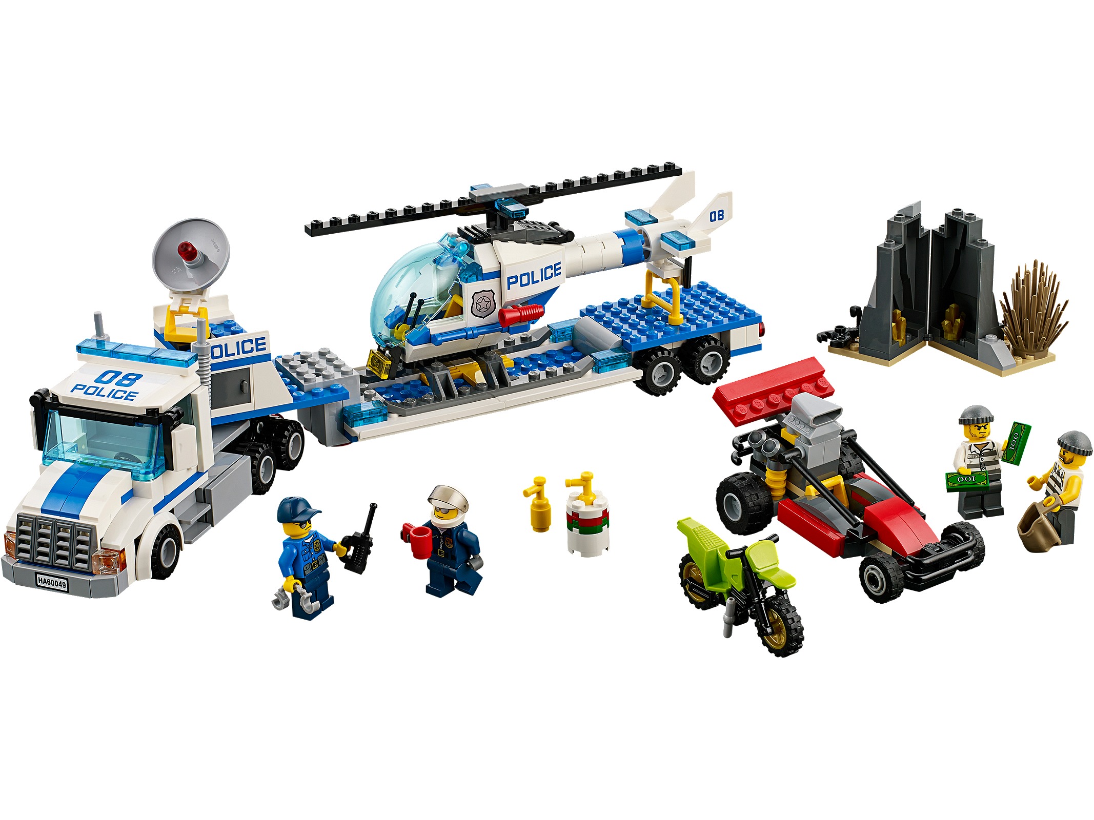 LEGO Police Helicopter Transporter (60049-1)