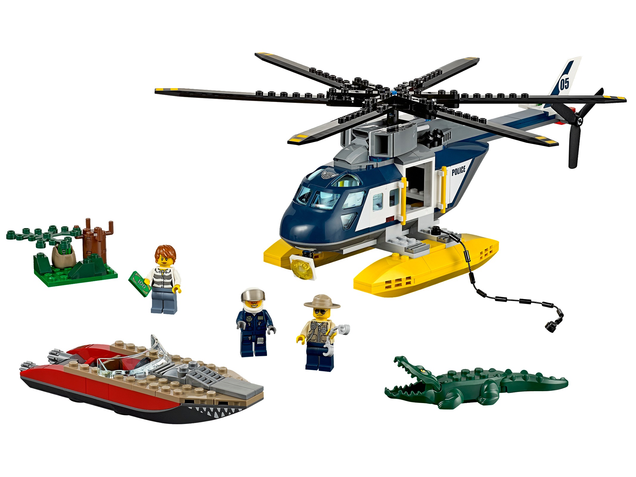 LEGO Police Helicopter Pursuit (60067-1)