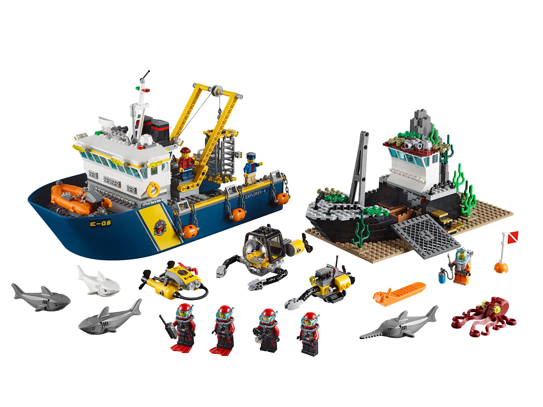 LEGO City Deep Sea Exploration Vessel (60095-1)