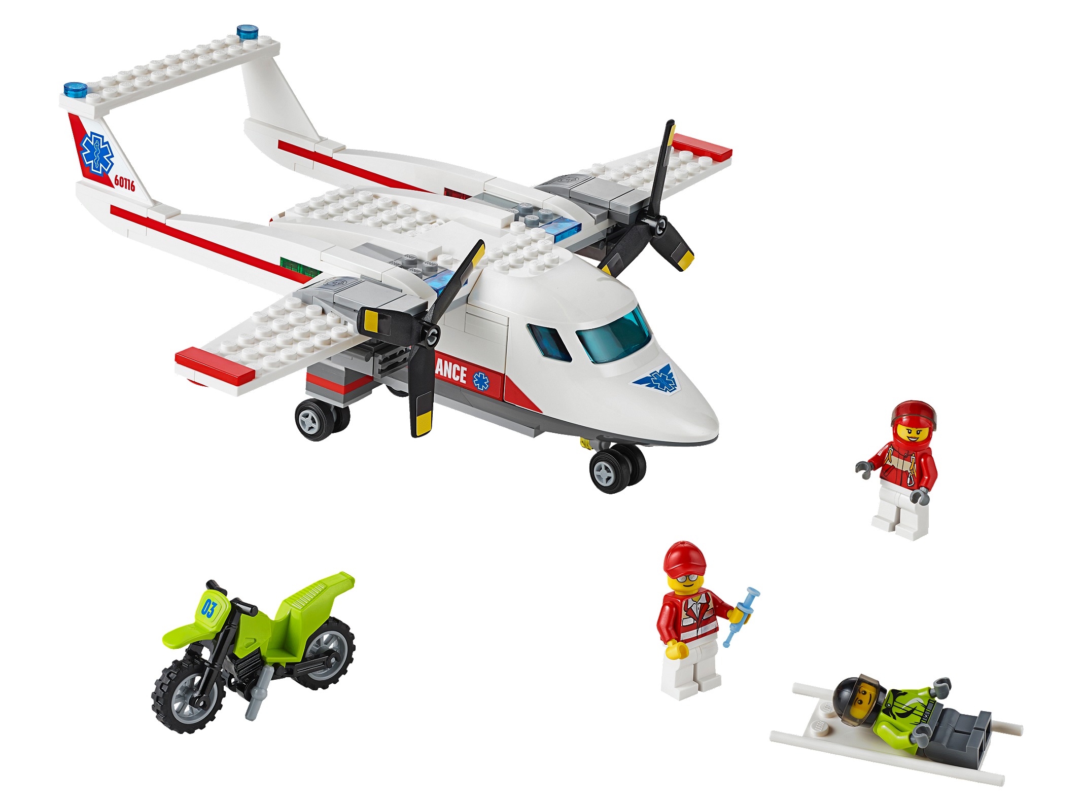 LEGO Hospital Ambulance Plane (60116-1)