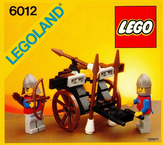 LEGO Lion Knights Siege Cart (6012-1)