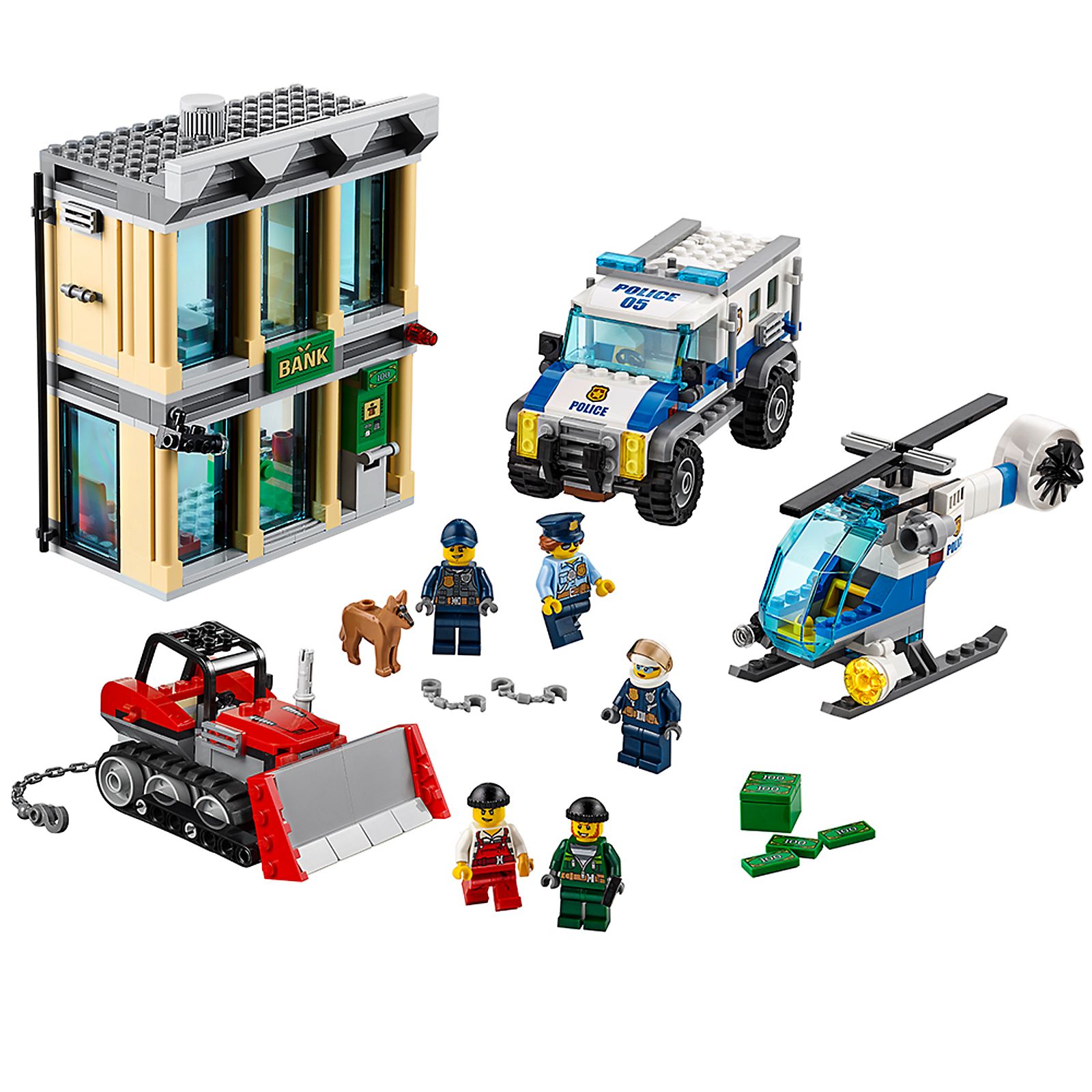 LEGO Police Bulldozer Break-In (60140-1)