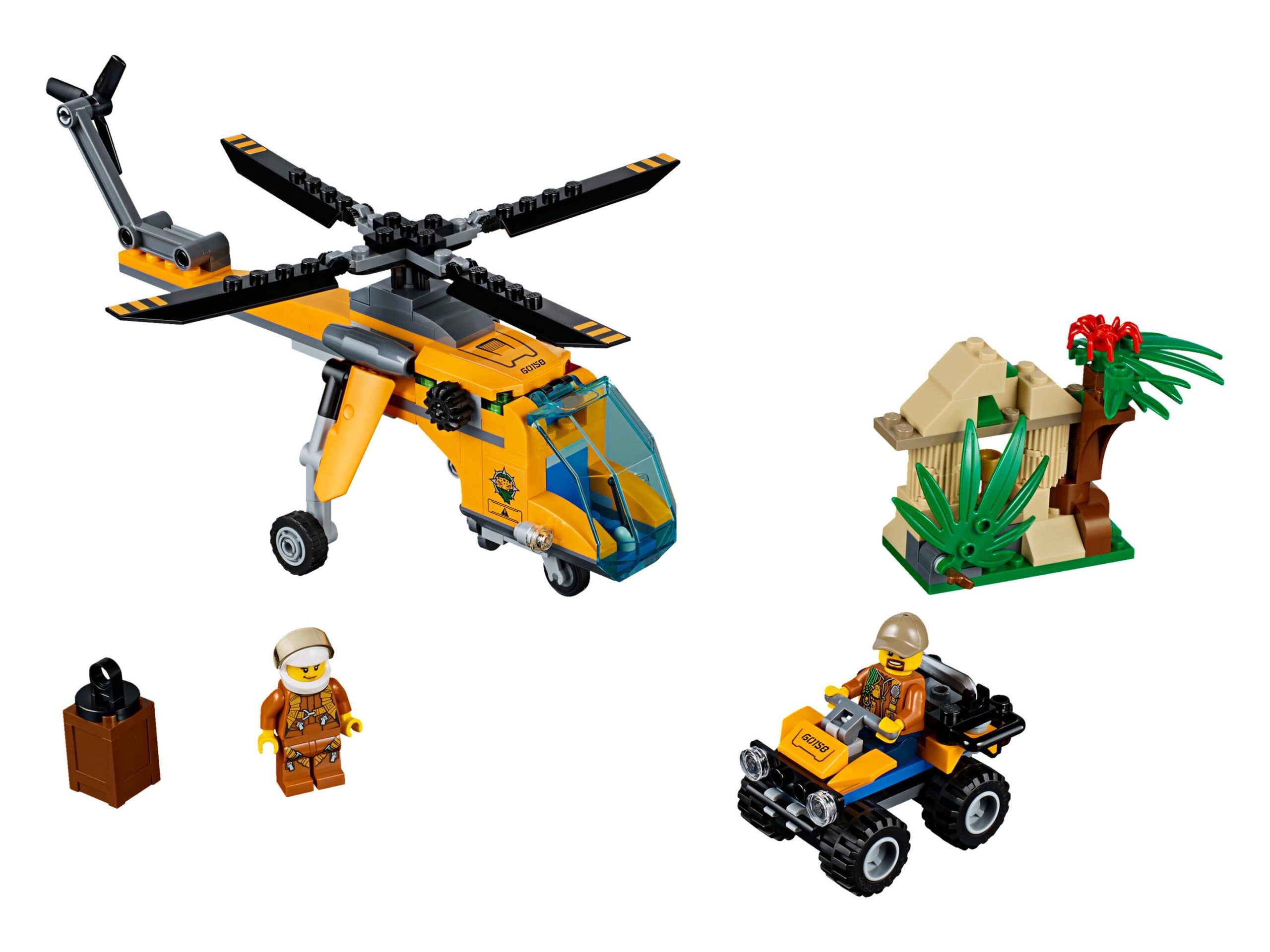 LEGO Jungle Jungle Cargo Helicopter (60158-1)