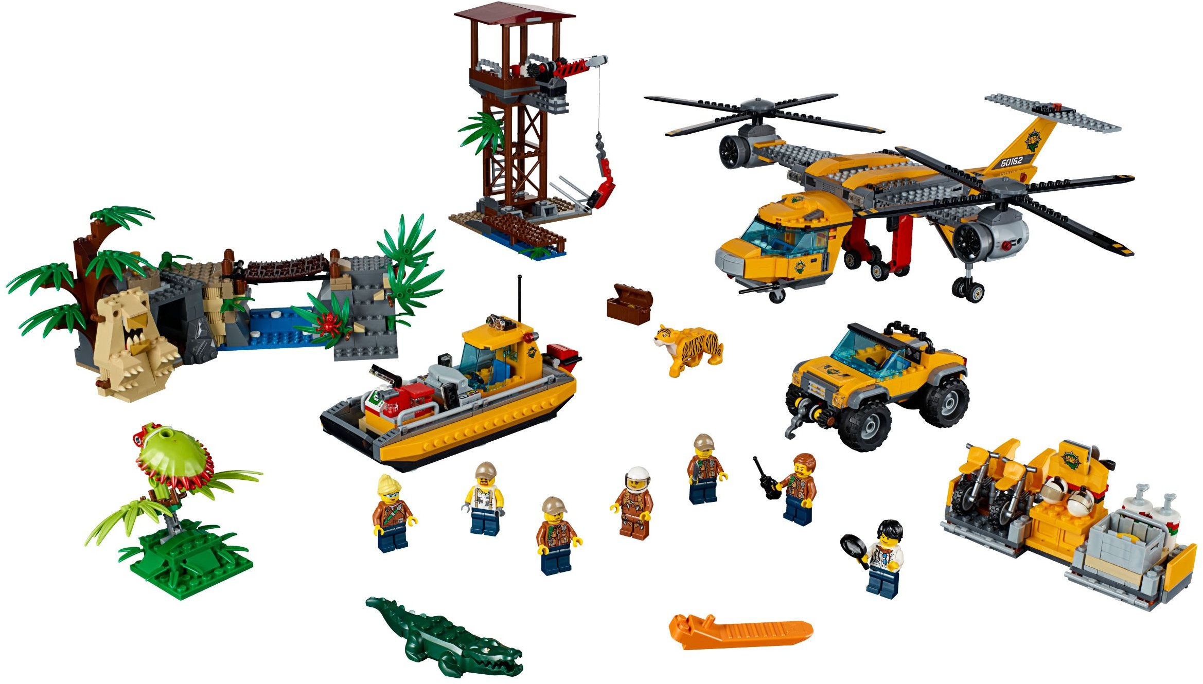 LEGO Jungle Jungle Air Drop Helicopter (60162-1)