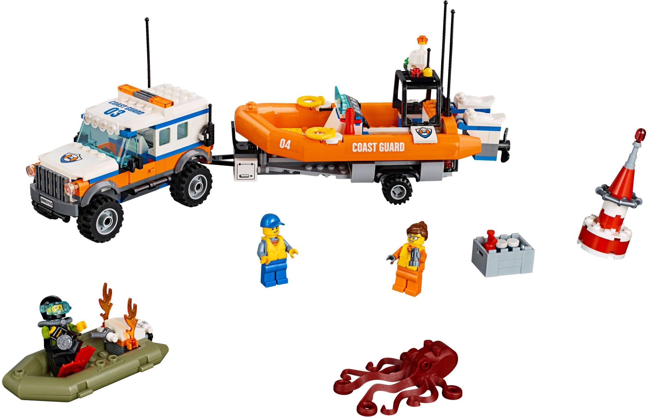 LEGO Coast Guard 4 x 4 Response Unit (60165-1)