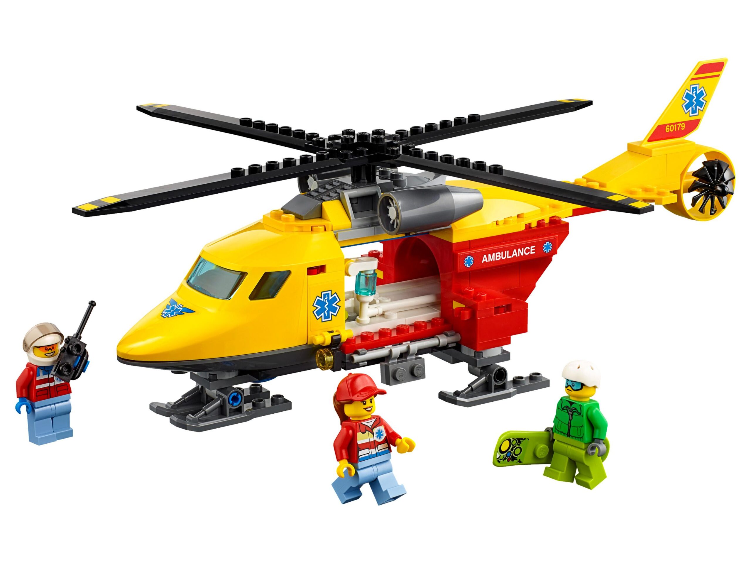 LEGO Hospital Ambulance Helicopter (60179-1)
