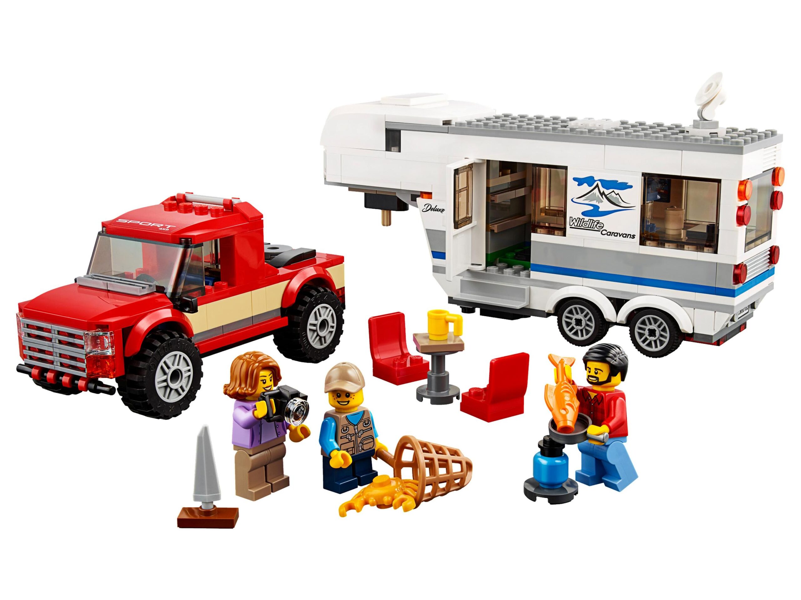 LEGO City Pickup & Caravan (60182-1)