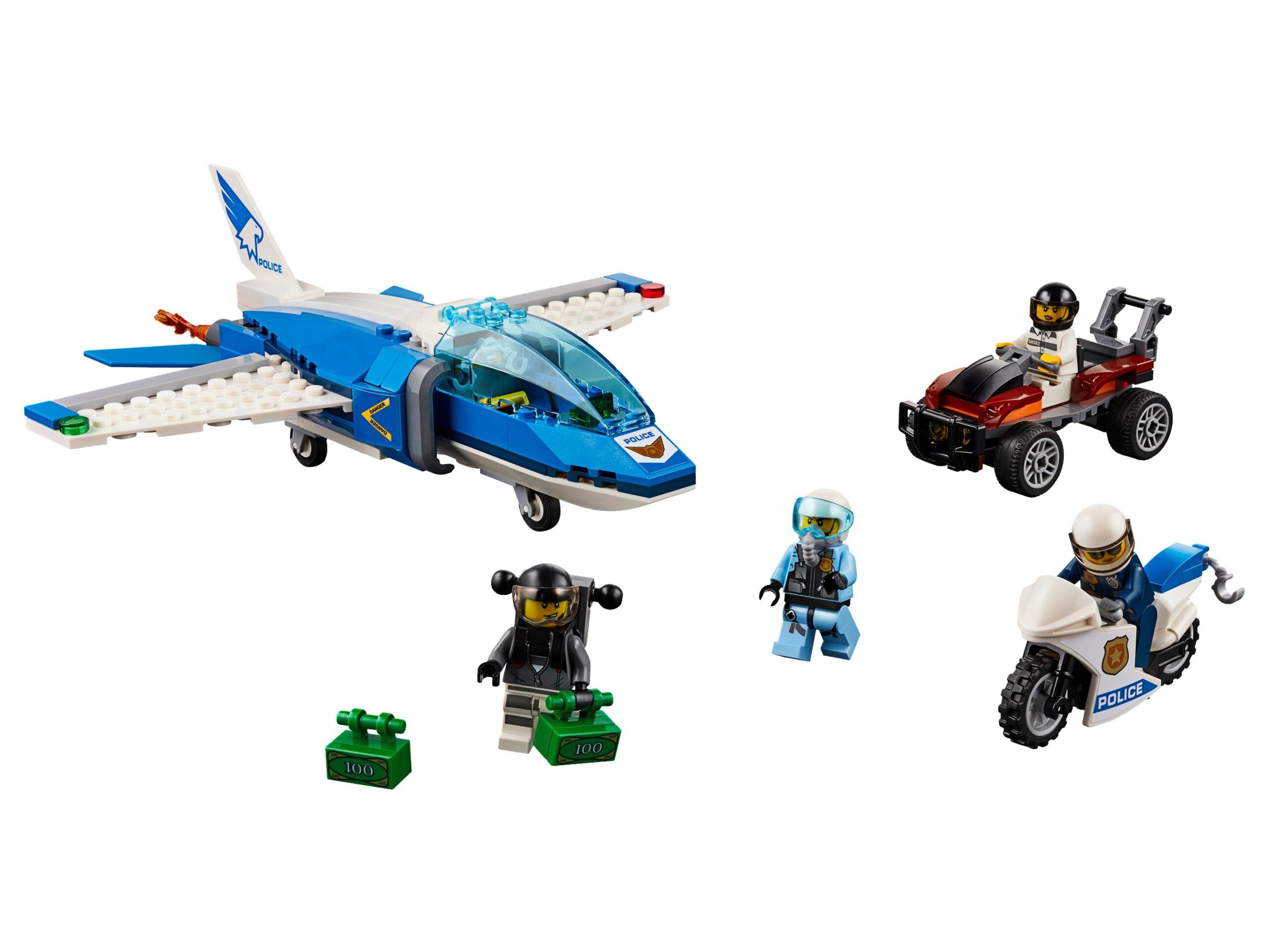 LEGO Police Sky Police Parachute Arrest (60208-1)