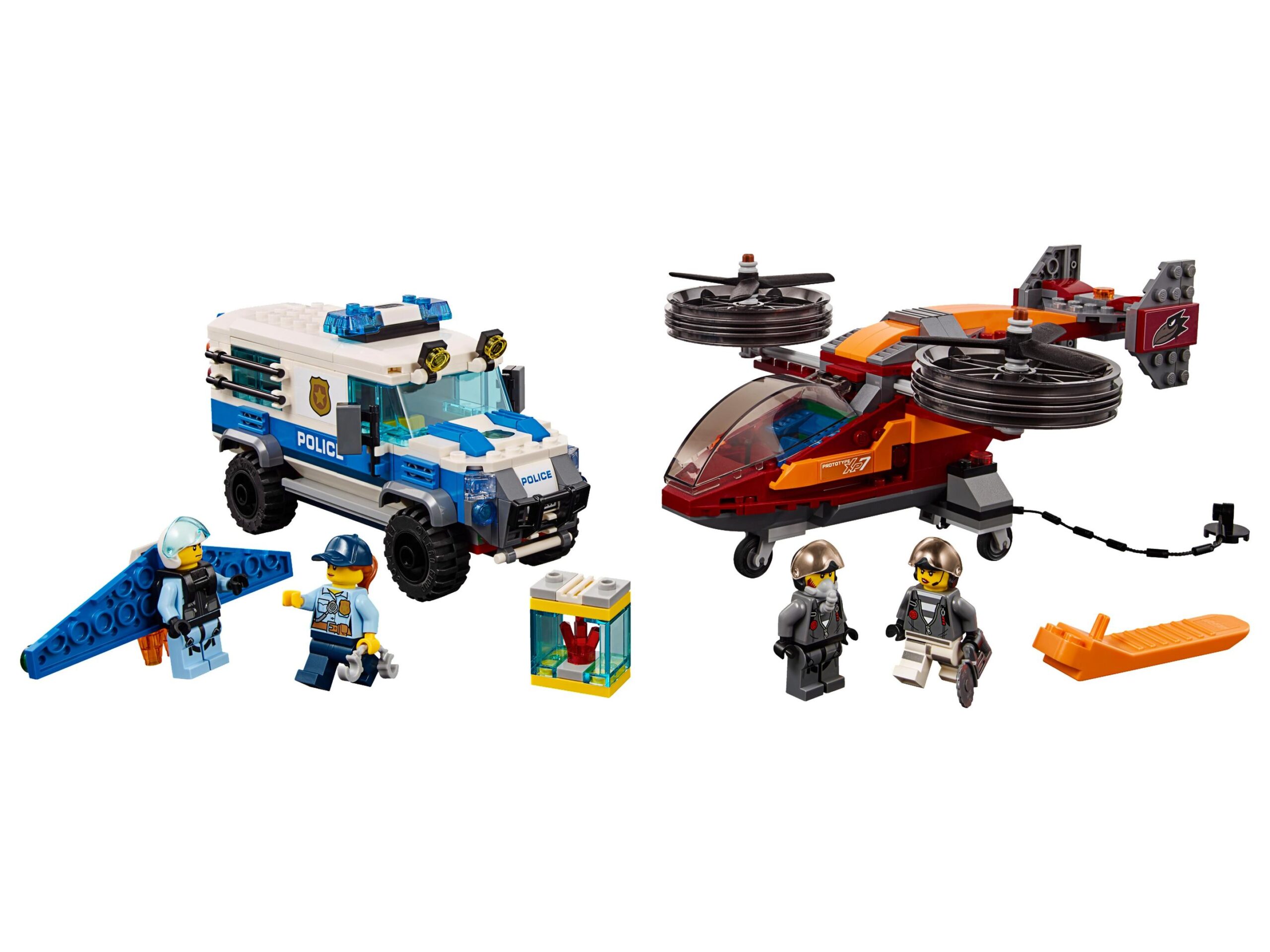 LEGO Police Sky Police Diamond Heist (60209-1)