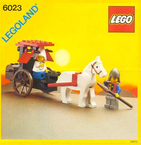 LEGO Lion Knights Maiden's Cart (6023-1)