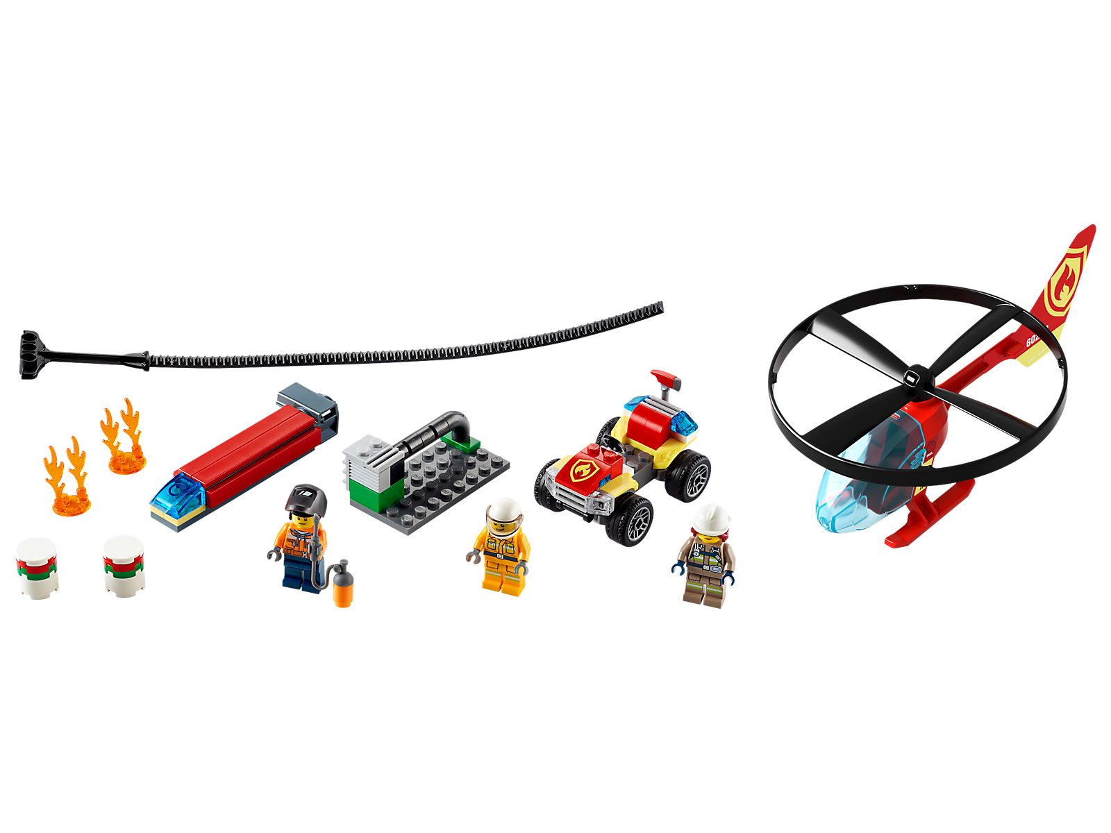 LEGO Fire Fire Helicopter Response (60248-1)