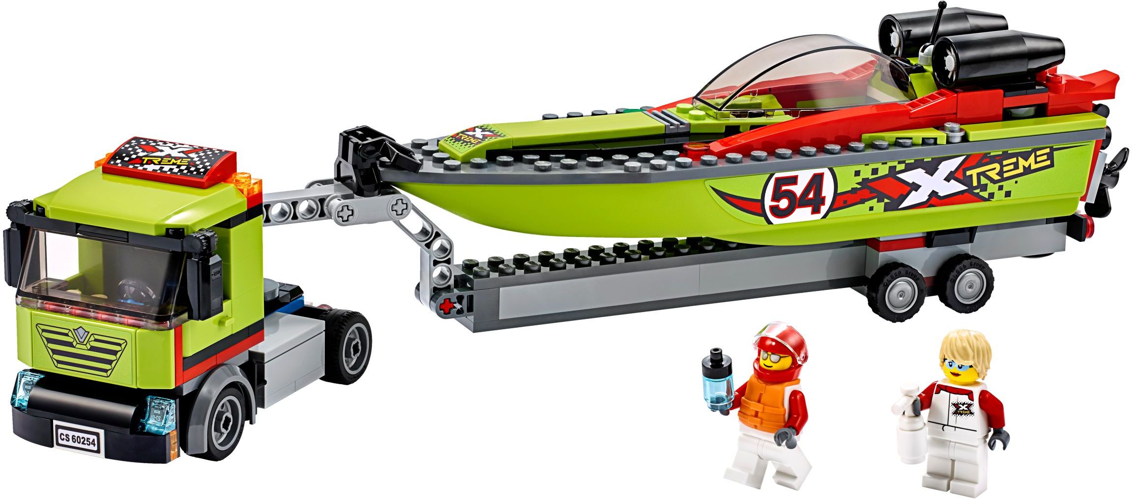 LEGO City Race Boat Transporter (60254-1)