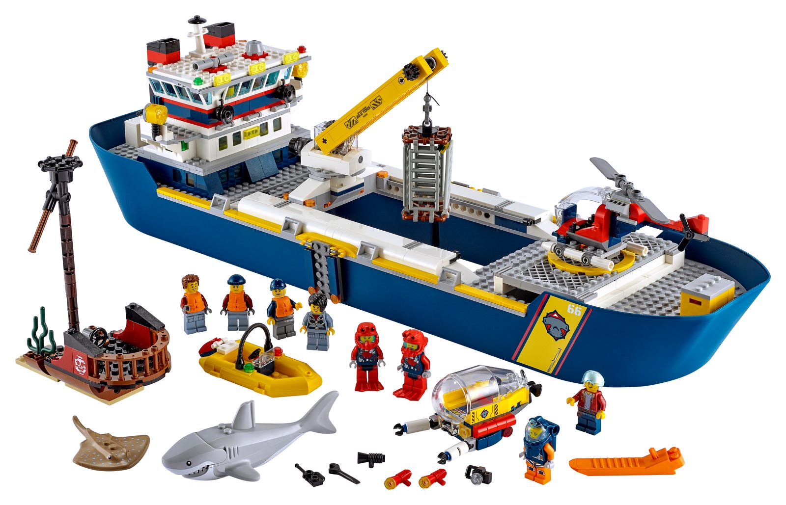 LEGO City Ocean Exploration Ship (60266-1)