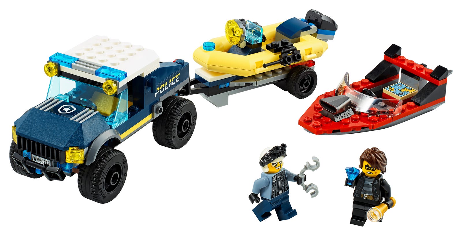 LEGO Police Elite Police Boat Transport (60272-1)