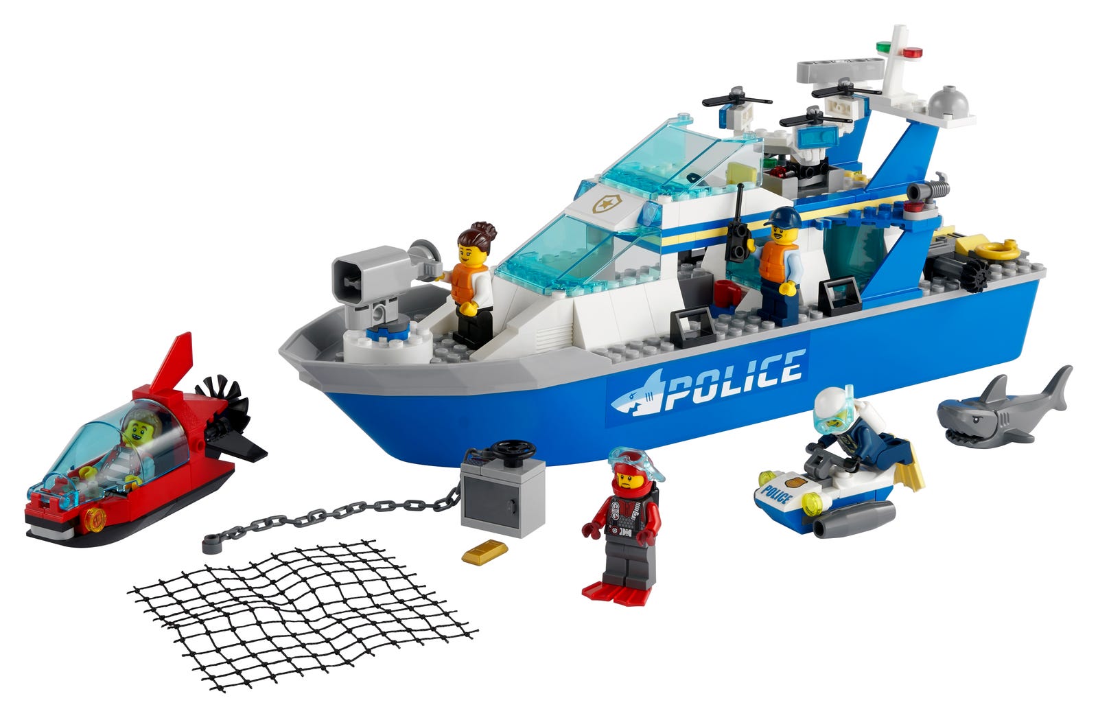 LEGO Police Police Patrol Boat (60277-1)