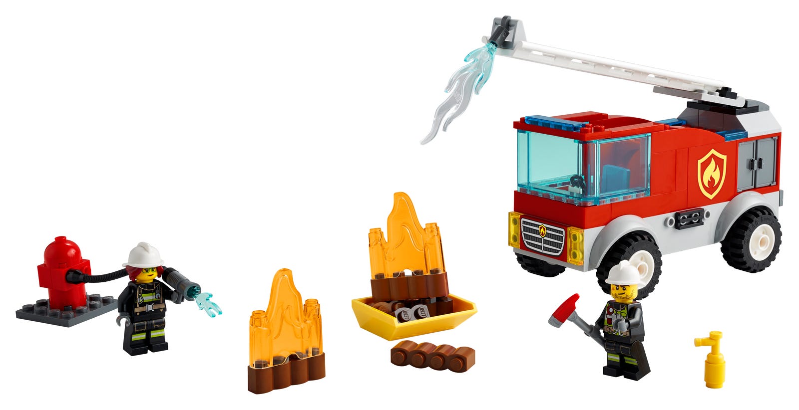 LEGO Fire Fire Ladder Truck (60280-1)