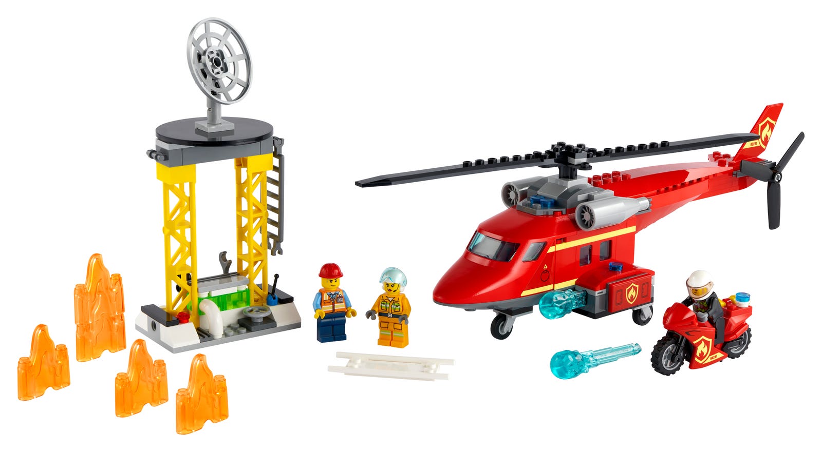 LEGO Fire Fire Rescue Helicopter (60281-1)