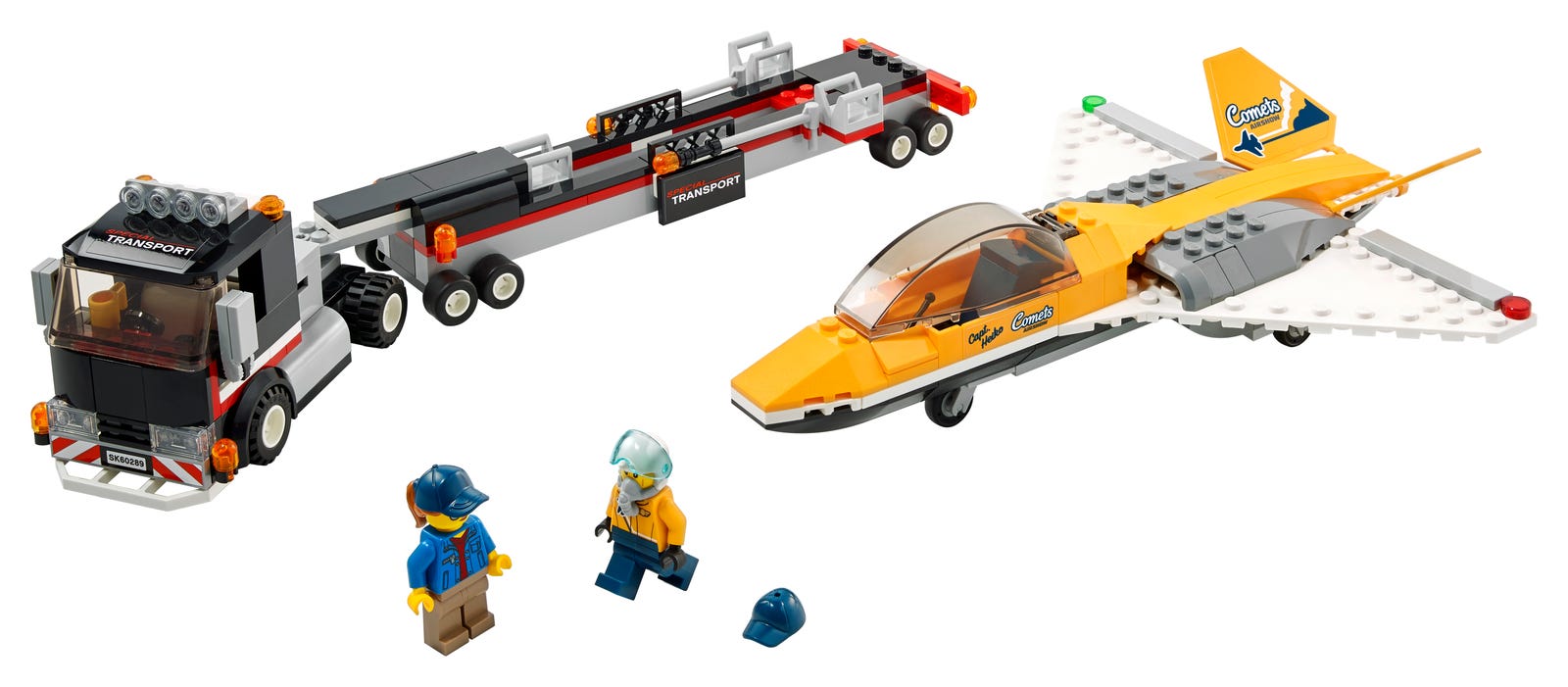 LEGO City Airshow Jet Transporter (60289-1)