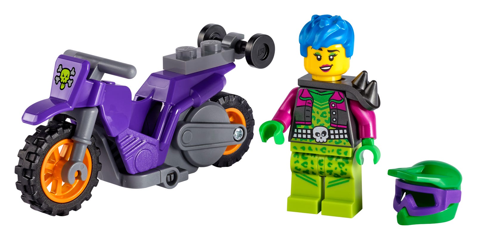 LEGO Stuntz Wheelie Stunt Bike (60296-1)