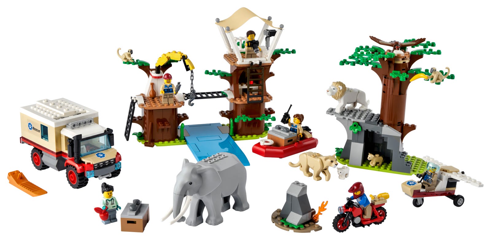 LEGO City Wildlife Rescue Camp (60307-1)