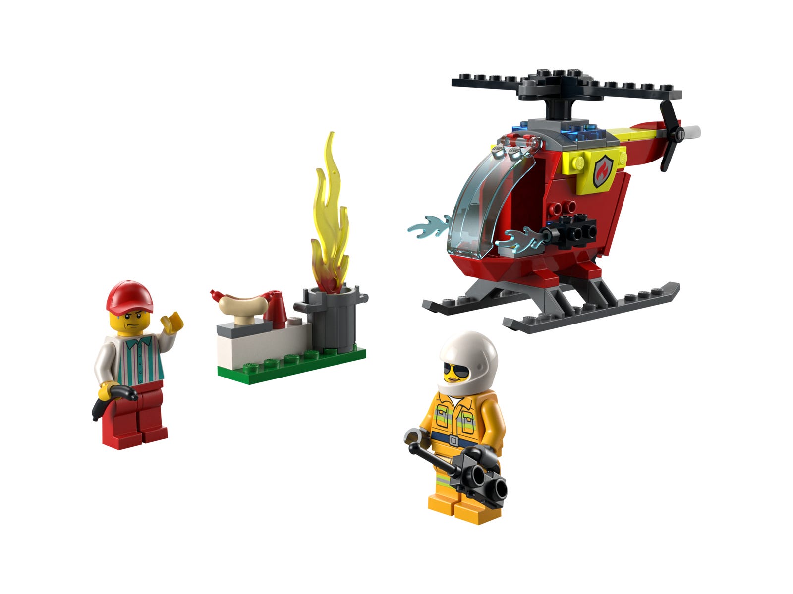 LEGO Fire Fire Helicopter (60318-1)