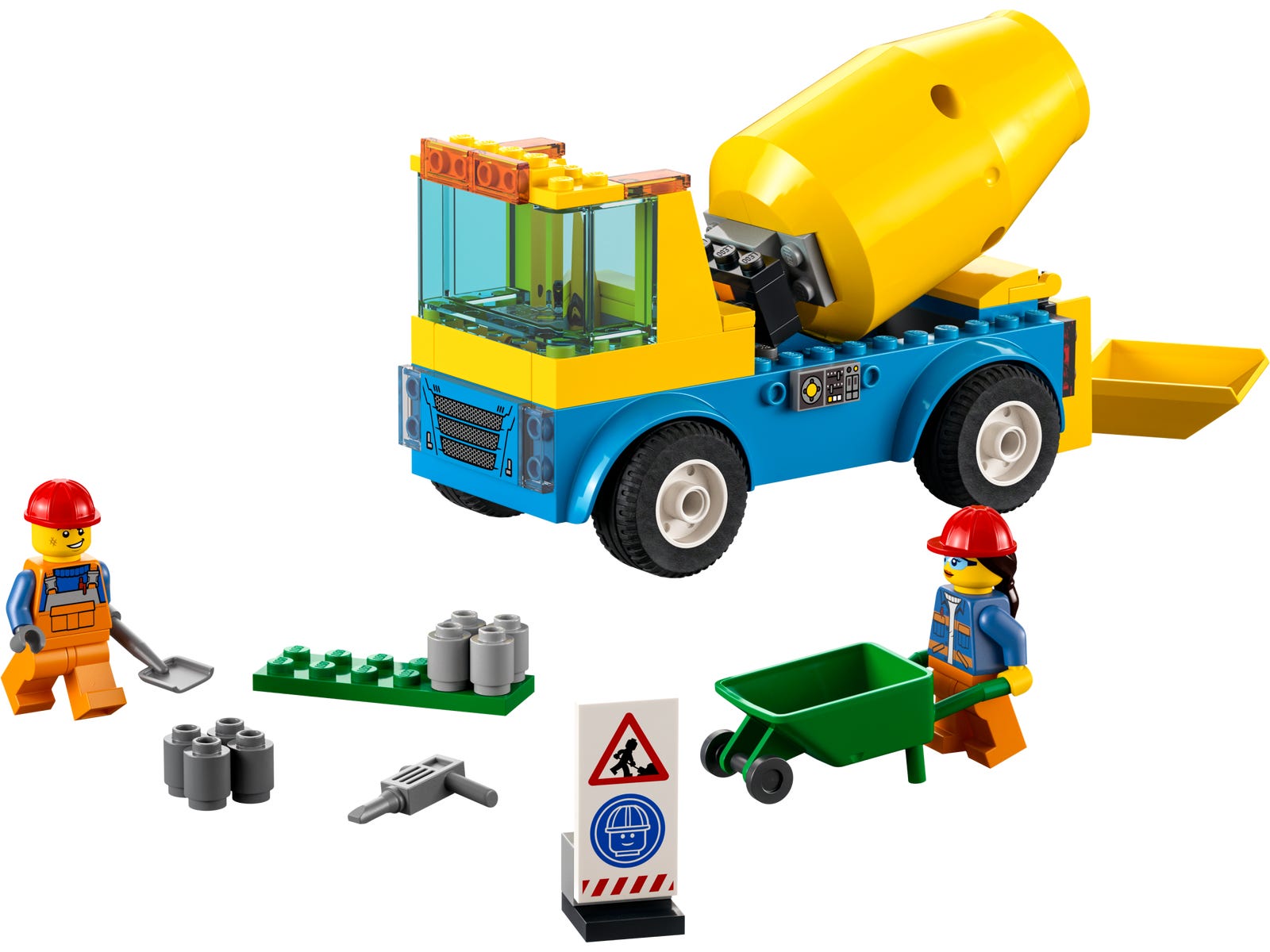 LEGO Construction Cement Mixer Truck (60325-1)