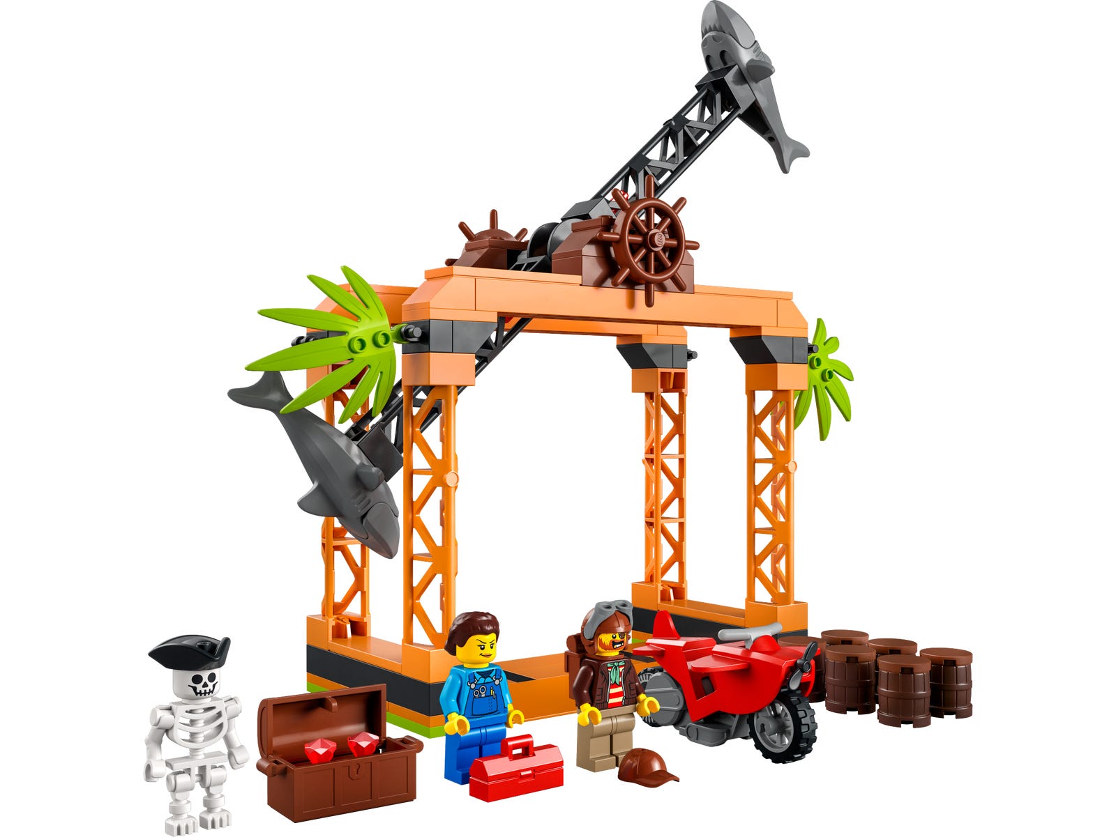 LEGO Stuntz The Shark Attack Stunt Challenge (60342-1)