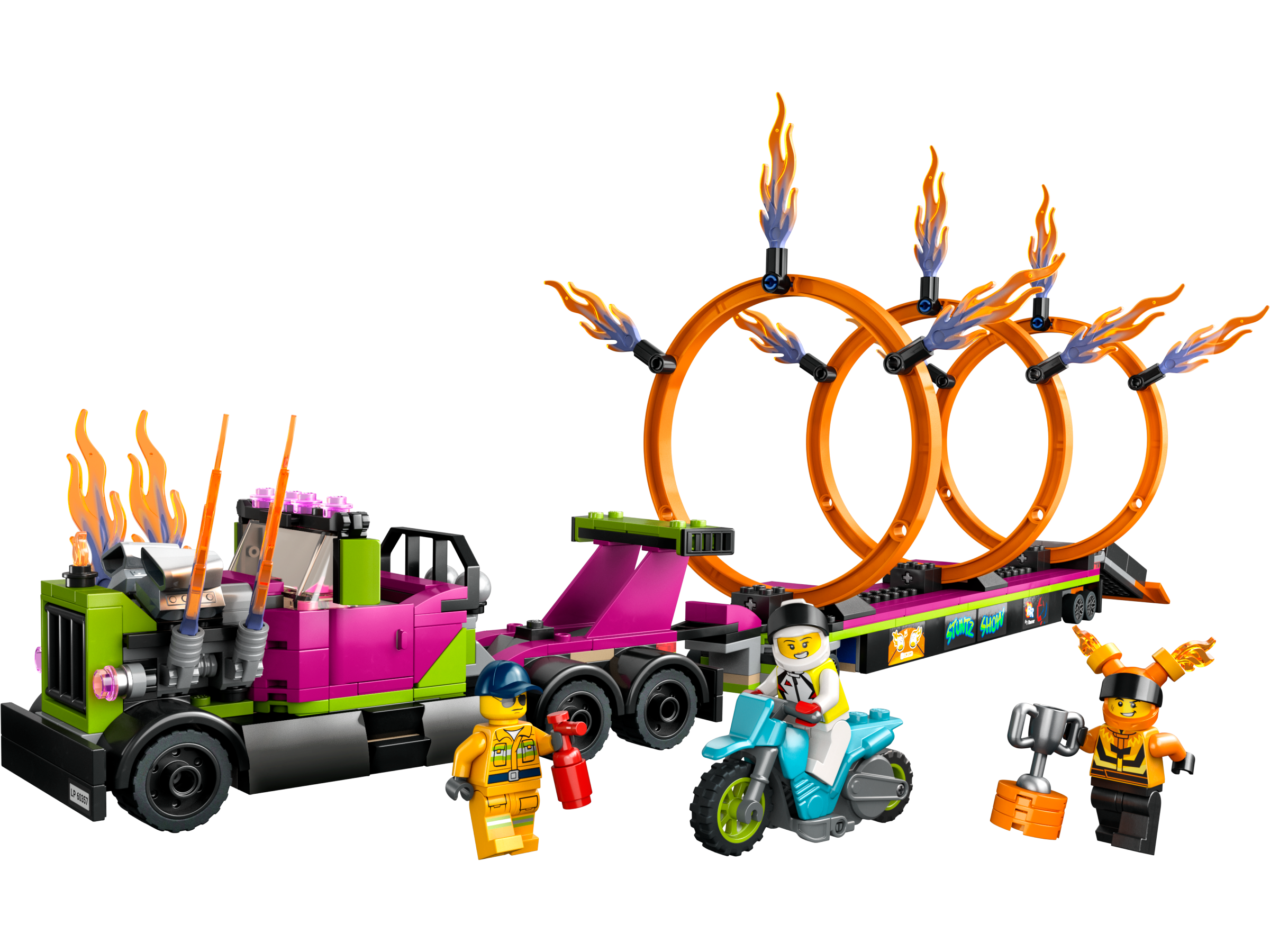 LEGO Stuntz Stunt Truck & Ring of Fire Challenge (60357-1)