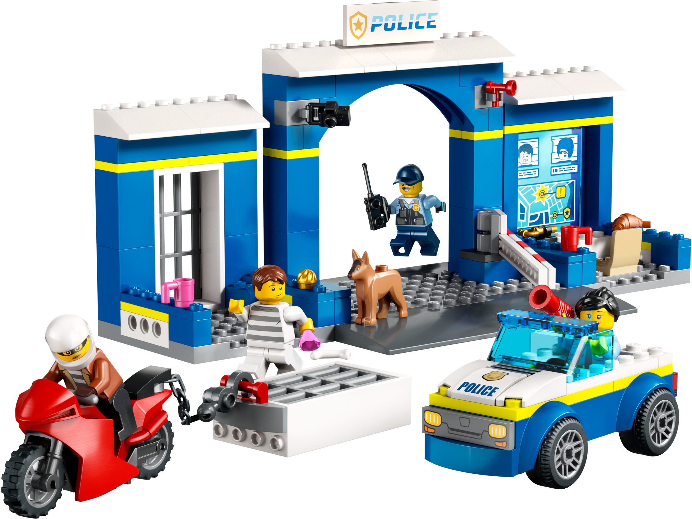 LEGO Police Police Station Chase (60370-1)