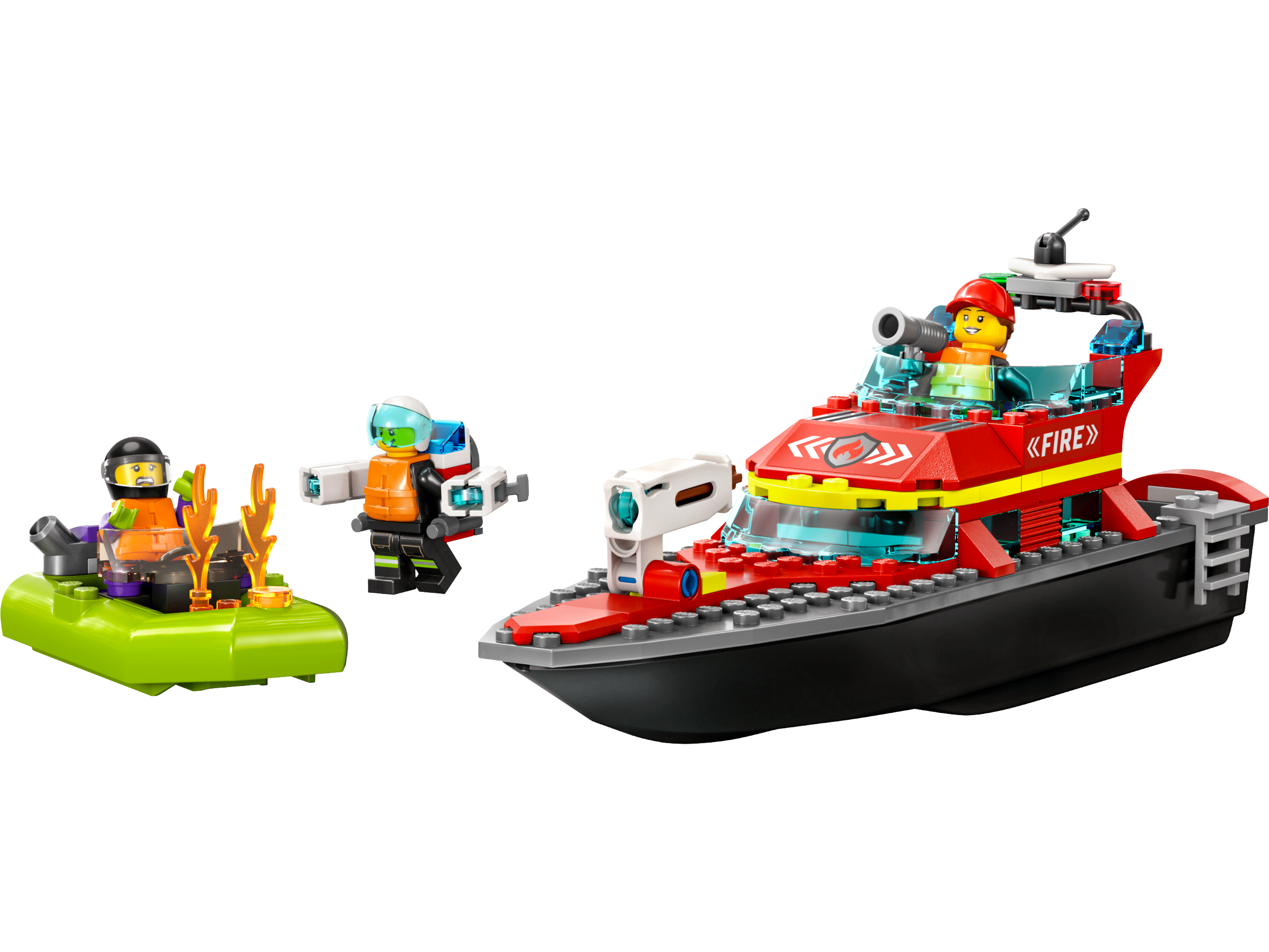 LEGO Fire Fire Rescue Boat (60373-1)