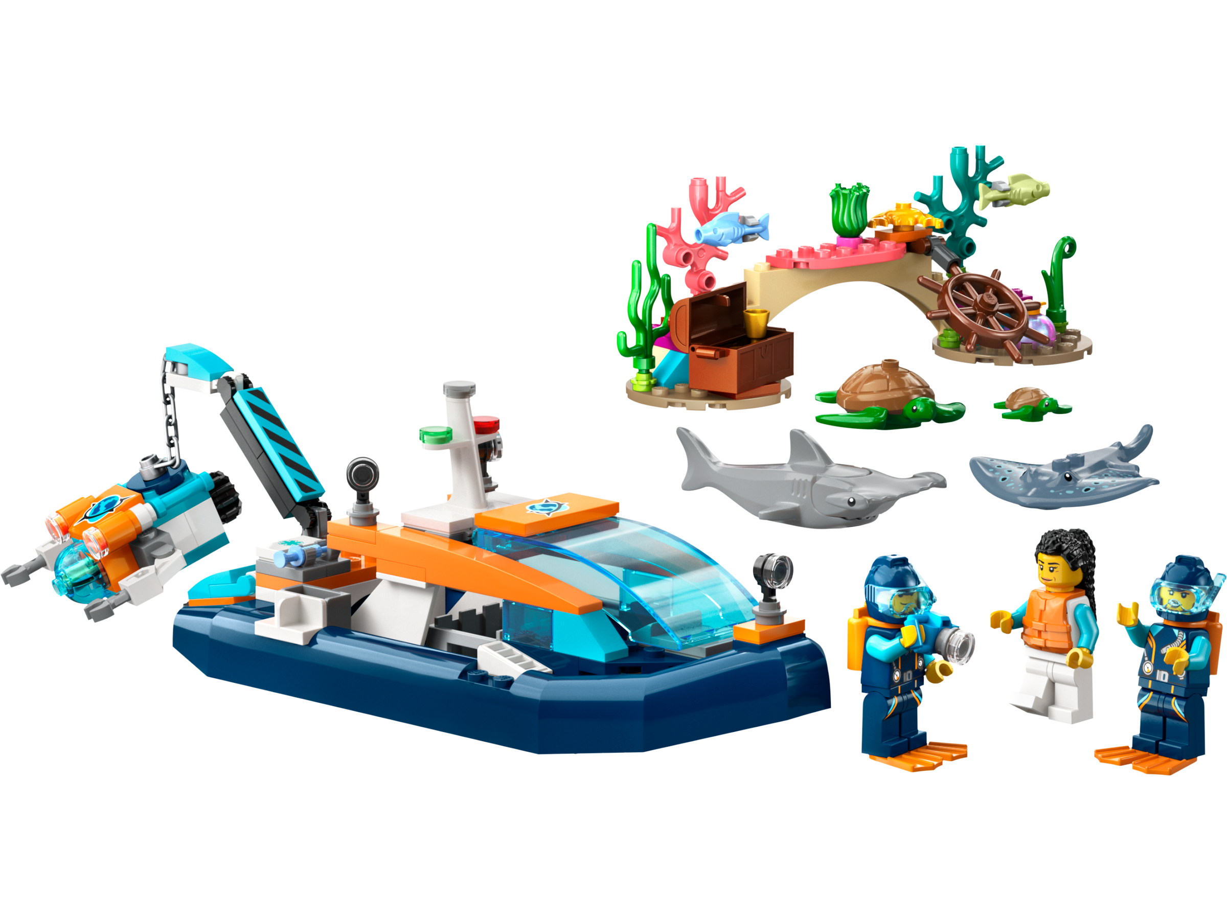 LEGO City Explorer Diving Boat (60377-1)